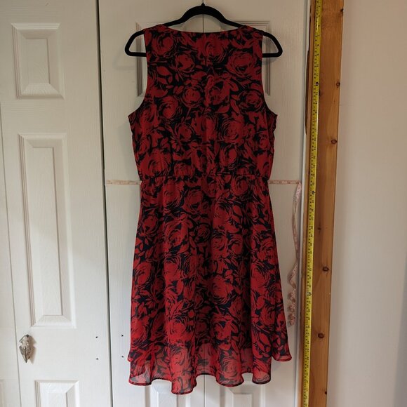 Flirty mini floral dress L - Picture 2 of 8